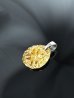 Photo10: Pure Gold Wrap 1/16 Maltese Cross Blob Pendant