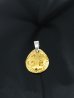 Photo10: Pure Gold Wrap 1/16 Constantine Cross Blob Pendant 