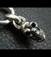 Photo14: Bulldog With Single Skull Drop Pendant