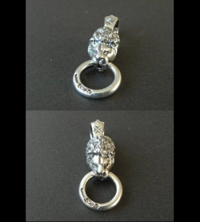 Photo2: Quarter Lion Pendant