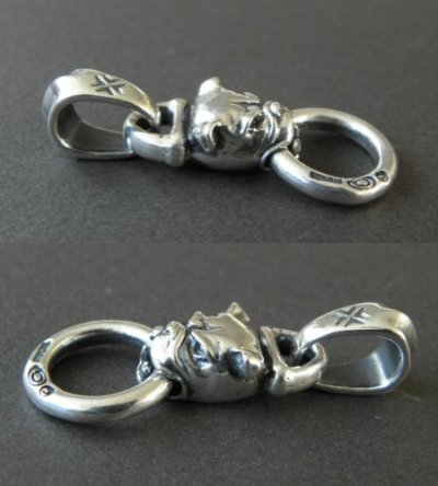 Photo4: Quarter Bulldog Pendant