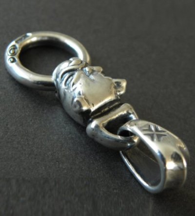 Photo3: Quarter Bulldog Pendant