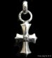 Photo1: Asymmetry Gothic Cross Pendant (1)