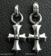 Photo19: Asymmetry Gothic Cross Pendant