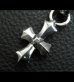 Photo6: Asymmetry Gothic Cross Pendant