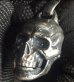 Photo11: Large skull  Pendant