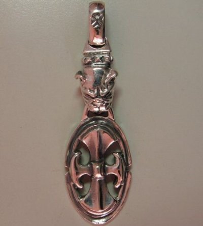 Photo3: Old Bulldog & Battle-Ax Pendant