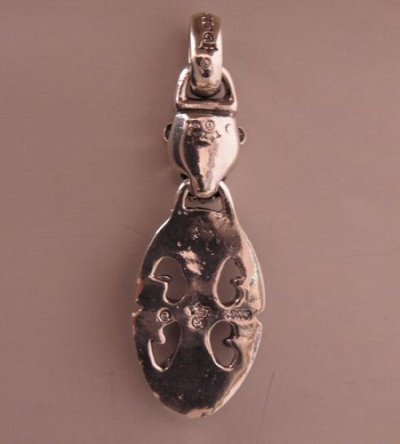 Photo3: Panther & Battle-Ax Pendant