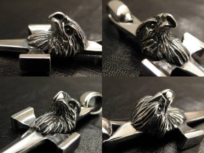 Photo3: Eagle dagger square top & H.W.O Pendant