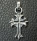 Photo2: 1/9 Grooved Cross Pendant (2)