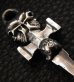 Photo17: Half Triple Skull Dagger Square Bottom & H.W.O Pendant