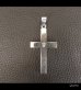 Photo11: G&Crown Plain Cross Pendant [Quarter,1/8,1/16]