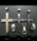 Photo20: G&Crown Plain Cross Pendant [Quarter,1/8,1/16]