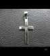 Photo14: G&Crown Plain Cross Pendant [Quarter,1/8,1/16]