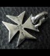 Photo6: Large Maltese Cross Pendant