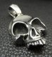 Photo6: Giant Skull Without Joe Pendant