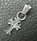 Photo2: 1/16 Grooved Cross Pendant (2)