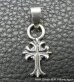 Photo6: 1/16 Grooved Cross Pendant