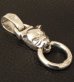 Photo3: Bulldog Pendant (Platinum Finish)