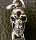 Photo10: Single Slant Head Skull With Classic Sculpted Oval Pendant