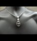 Photo6: Quarter Skull On Top Battle-Ax With Classic H.W.O Pendant