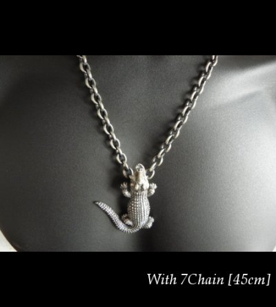 Photo2: Alligator Pendant