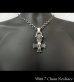 Photo12: Skull On Crown Constantin Cross & H.W.O Pendant