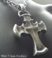 Photo10: Half Battle-Ax Cross With H.W.O Pendant