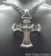 Photo14: Half Battle-Ax Cross With H.W.O Pendant