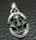 Photo8: Quarter Sculpted Oval On Skull With H.W.O Pendant