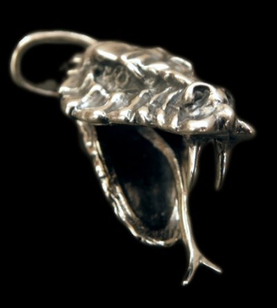 Photo1: Snake head Pendant Without O-ring