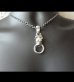 Photo6: Half Bulldog Boat Chain Neck Pendant