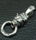 Photo4: Half Bulldog Boat Chain Neck Pendant