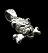 Bulldog With Bone Boat Chain Neck Pendant