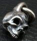 Photo3: Single Skull Without Jaw Pendant