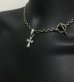 Photo8: 1/64  Long 4 Heart Crown Cross With H.W.O Pendant