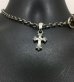 Photo2: 1/64  Long 4 Heart Crown Cross With H.W.O Pendant (2)