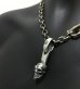 Photo7: Single Skull Zipper Pull Pendant