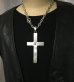 Photo7: G&Crown Plain Cross Pendant [Full,Half]