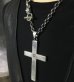 Photo5: G&Crown Plain Cross Pendant [Full,Half]