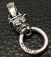 Photo3: Bulldog With Chiseled Loop Pendant