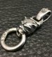 Photo4: Bulldog With Chiseled Loop Pendant