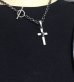 Photo4: Phantom Skull On Plane Cross Pendant [1/96]