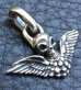 Photo6: Wing Skull Pendant (1/4 Size)