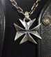 Photo5: Giant Maltese Cross Pendant