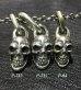 Photo6: Miracle Single Skull Pendant