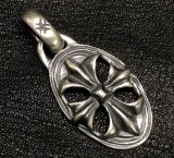 Half Cross Oval With H.W.O Pendant