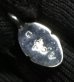 Photo3: Pierce Size Sculpted Oval Pendant