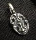 Photo9: Pierce Size Sculpted Oval Pendant