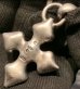 Photo6: Quarter 4 Heart Chiseled Short Cross With H.W.O Pendant